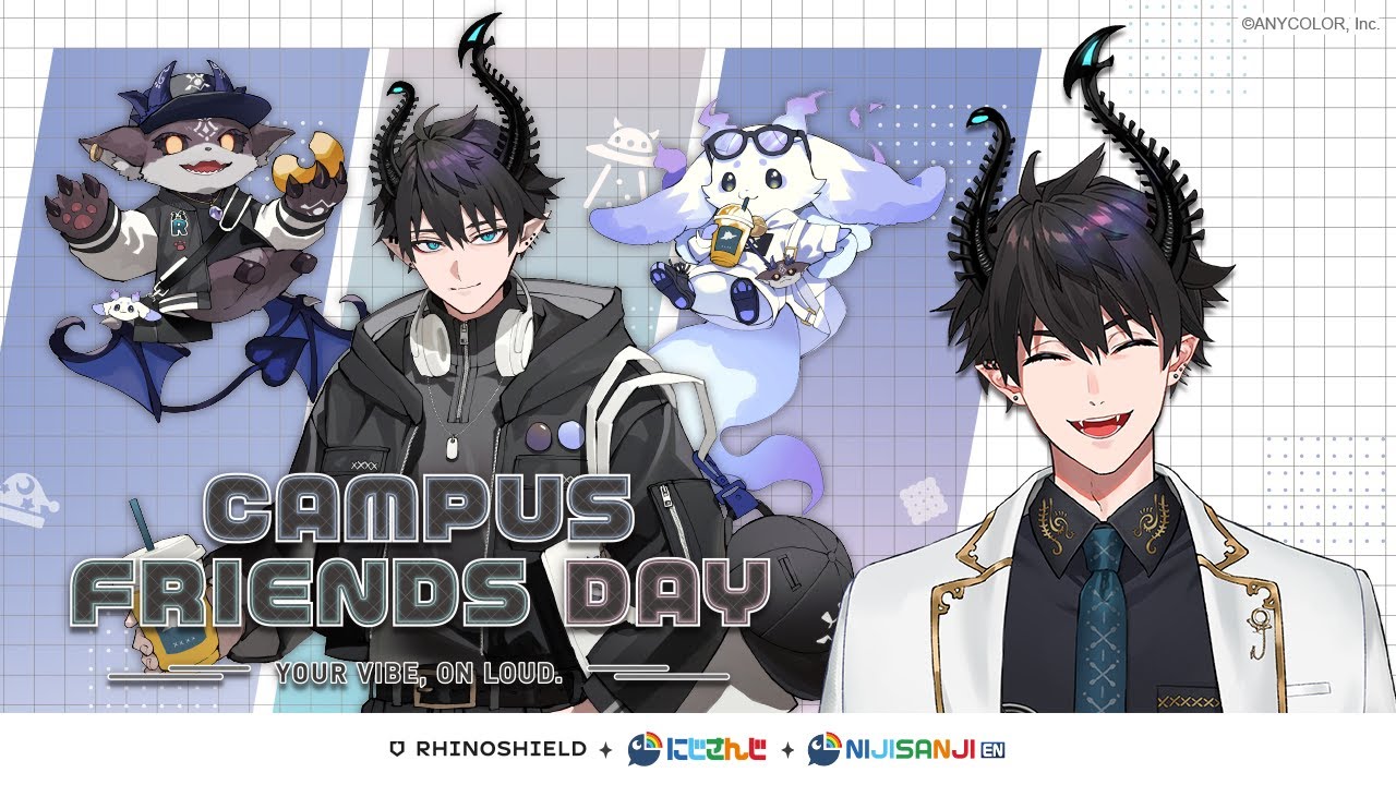 【 #RHINOSHIELD Collab】Ren Zotto Special video【Campus Friends Day】