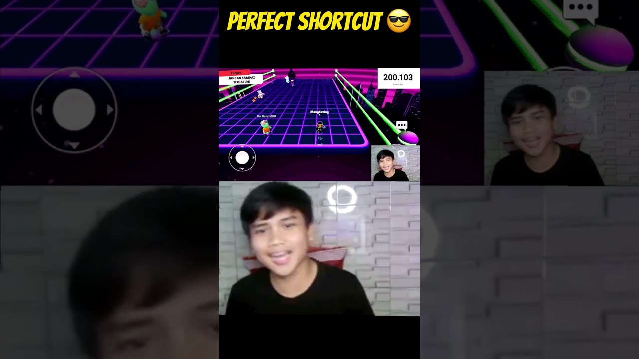 Perfect shortcut block dash Stumble Guys 😎