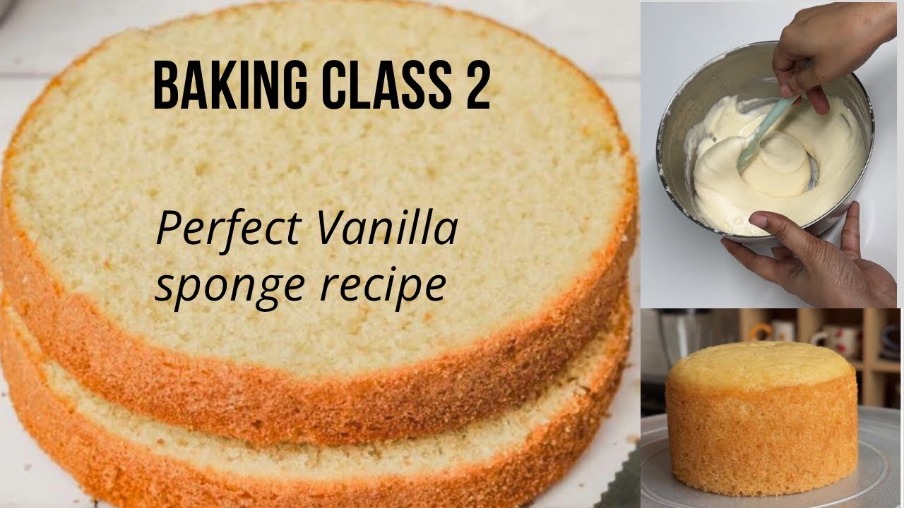 Baking Class 2 || perfect vanilla sponge cake recipe || Free baking class in tamil || Mritha Bakes.