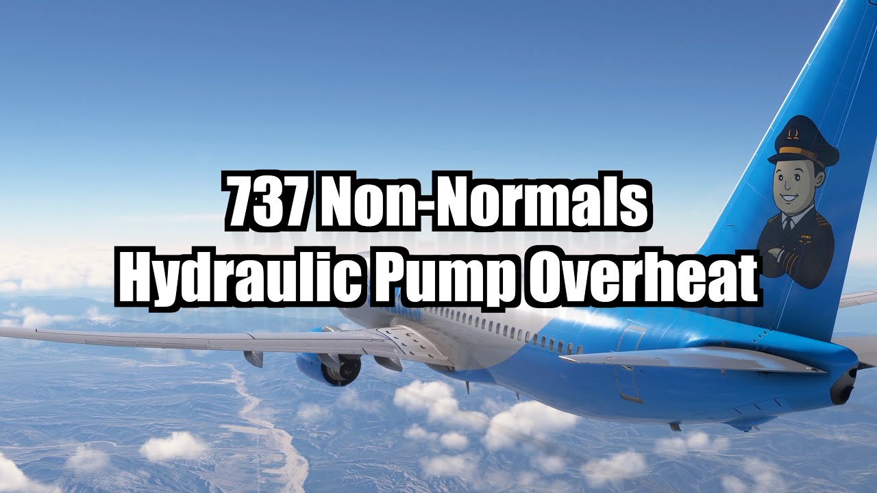 737 Non-Normal Procedures: Hydraulic Pump Overheat