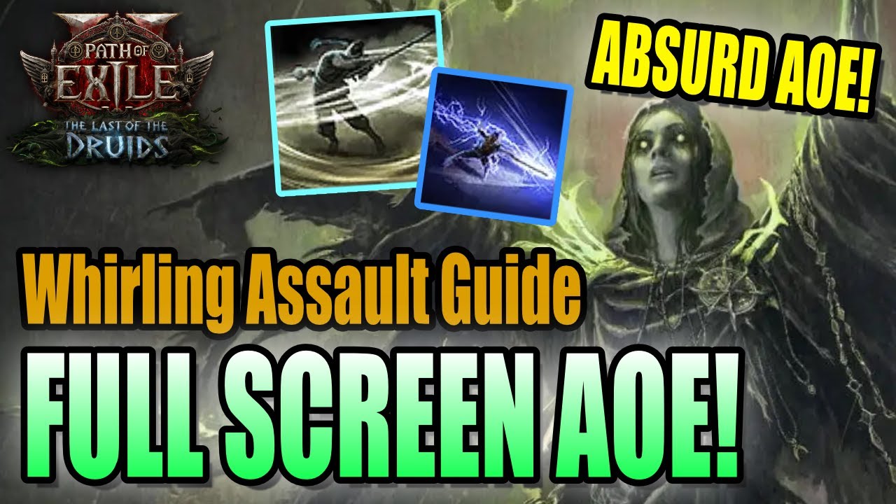 Making THE BIGGEST Whirling Assault in POE 2! - Abyssal Lich Whirling Assault Build Guide