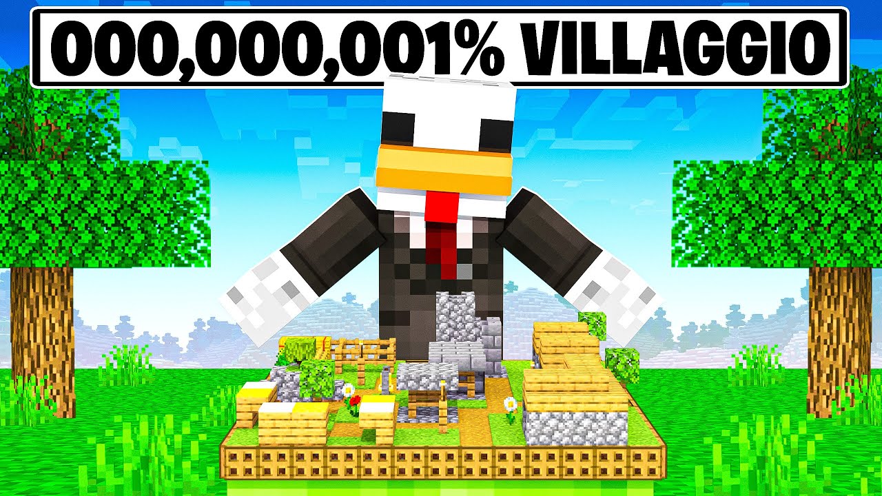HO TROVATO IL VILLAGGIO PIÙ RARO DI MINECRAFT!!