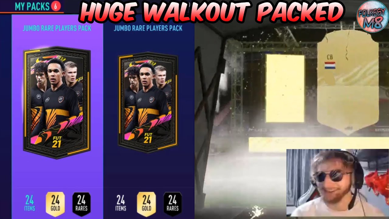 HUGE WALKOUT PACKED! 2X 100K PACKS AND MORE! FIFA 21 ULTIMATE TEAM PACK OPENING
