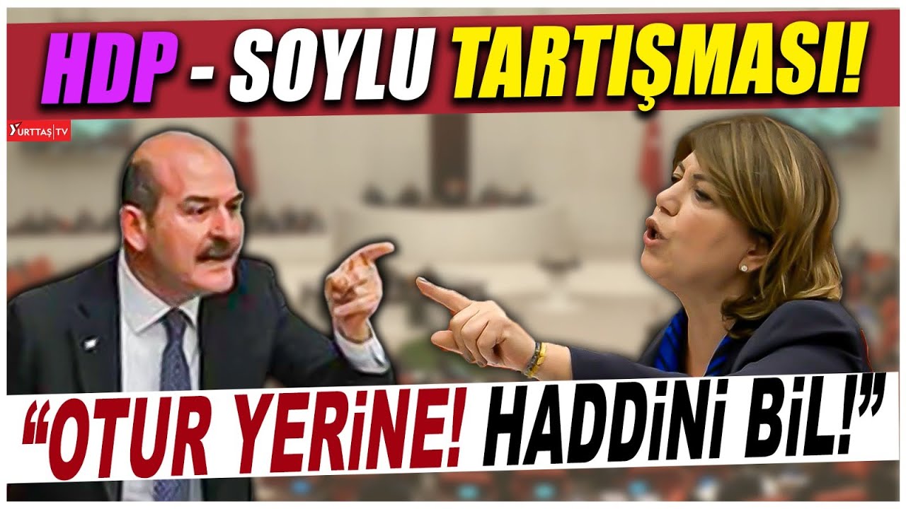 Süleyman Soylu ile HDP'liler arasında çok sert tartışma! Meclis fena karıştı!