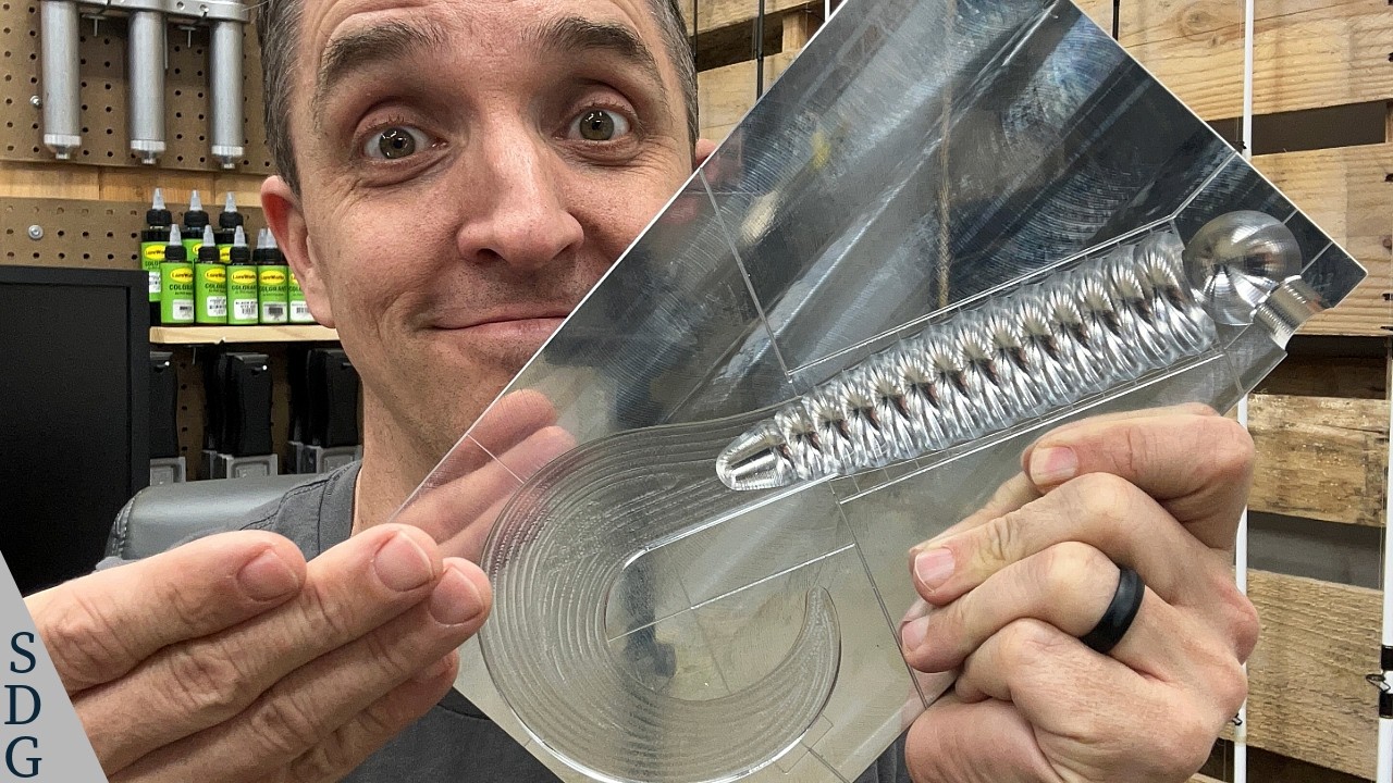 This is the BIGGEST GRUB You Can Make! (5 Colors - 1 Bait)