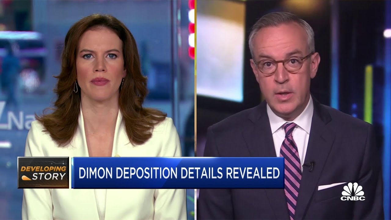 JPMorgan CEO Jamie Dimon denies any involvement in decisions about Epstein's accounts