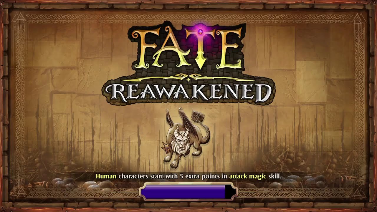 I picked up Fate: Reawakened today. Lets take a breather from BG3 for a bit.