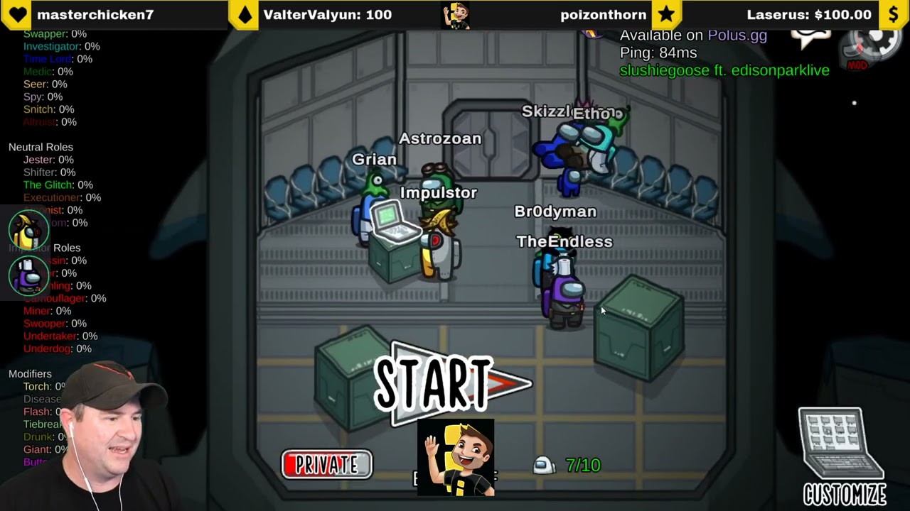 7/23/2021 - Among Us with Hermits (Including Grian!) and Friends! (Stream Replay)