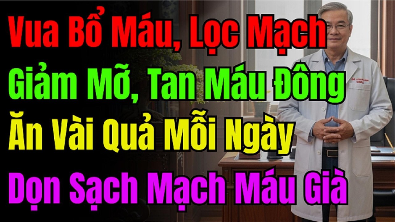 Ăn Dâu Tây Sao Bằng Quả Đỏ Siêu Rẻ Này: Quét Sạch Mỡ Máu, Đánh Tan Cục Máu Đông Cực Kỳ Hay!