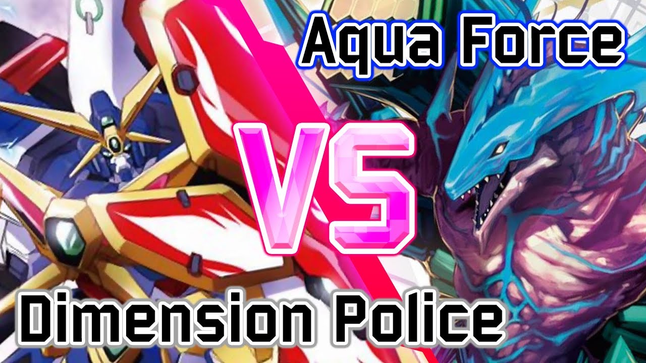 Dimension Police Daiyusha vs Aqua Force Maelstrom - Vanguard Outplayed S2E3