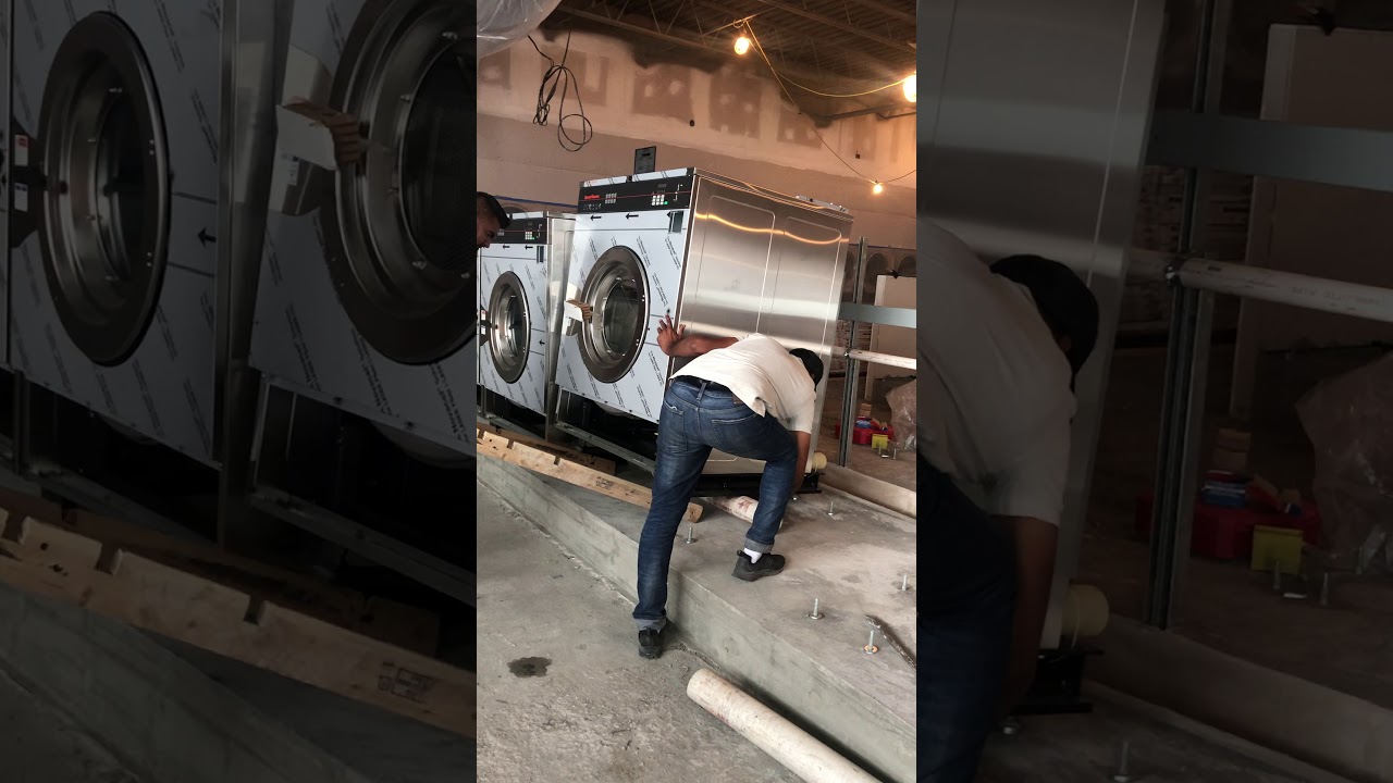 80lb Washer installation