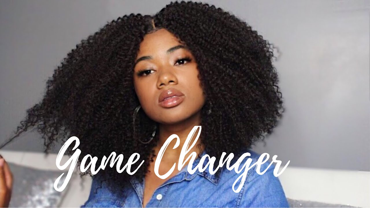 AFFORDABLE AFRO CURLY LACE FRONT WIG DUPE! | SENSATIONNEL GAME CHANGER