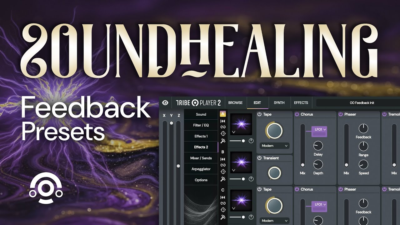 Sound Healing VST: Feedback Preset Walkthrough | Lush Cinematic Resonant Textures