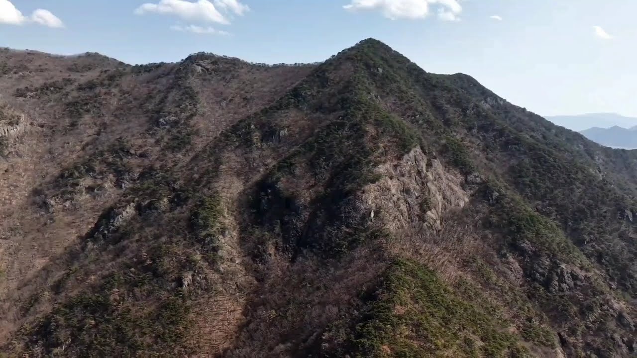 2026년 2월 22일 천태산 강풍경고 드론비행✨️/DJI AIR3S✨️ Korea