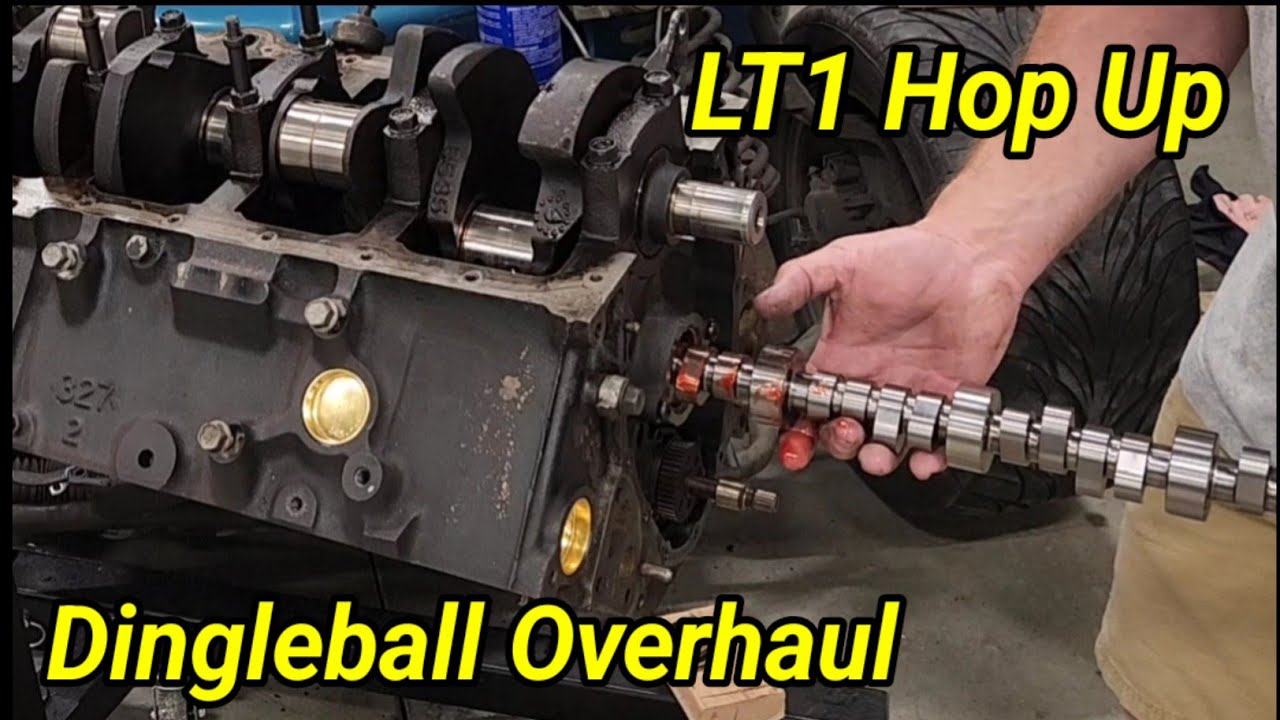 LT1 gets Rings, Bearings, Cam, Rockers, Springs, Studs, Higher Compression 