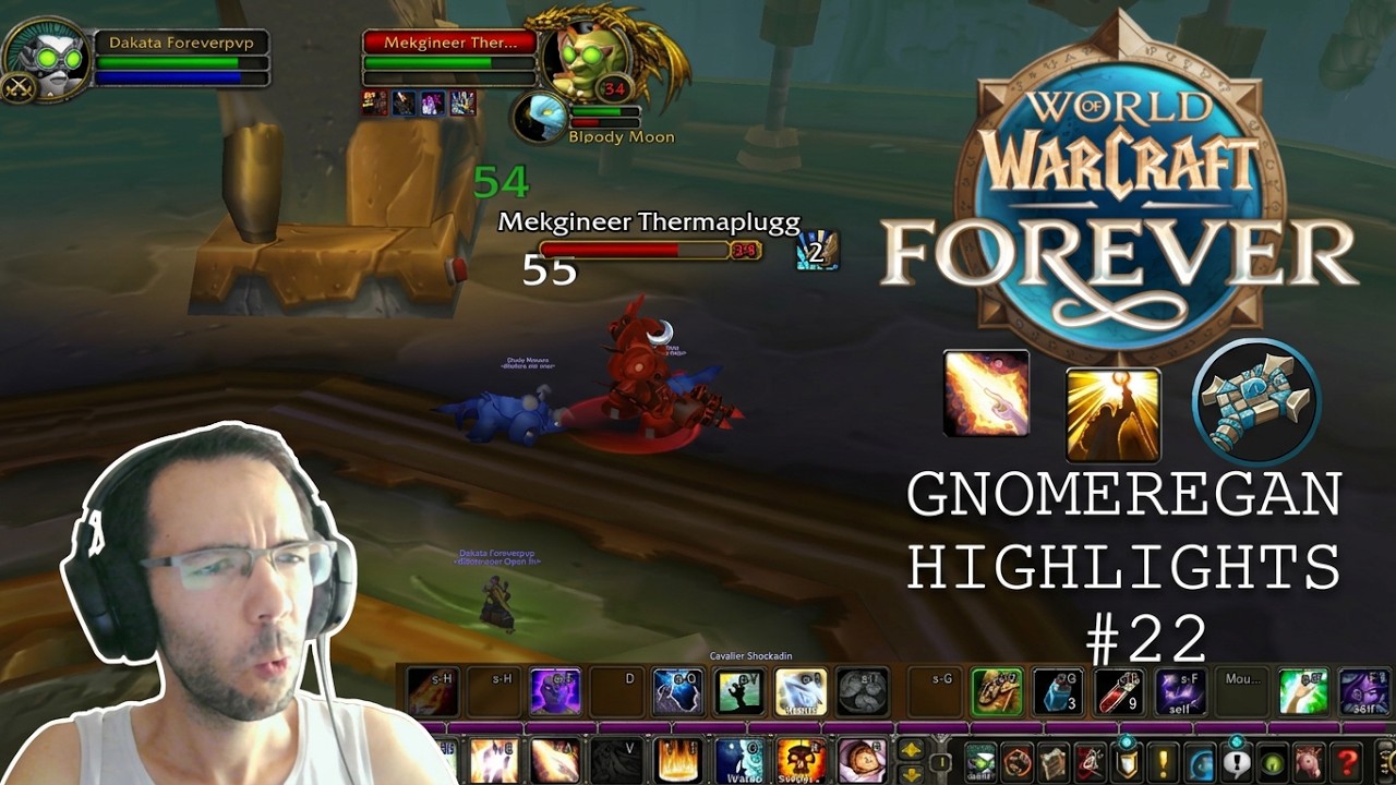 WoW Forever Beta #22 Гномреган (новый/улучшенный лут), геймплей за жреца &laquo;Послушание&raquo;, лучшие мом...