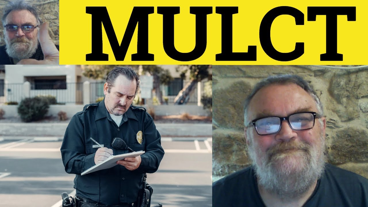 🔵 Mulct Meaning - Mulct Examples - Mulct Defined - Semi-Formal English - Mulct