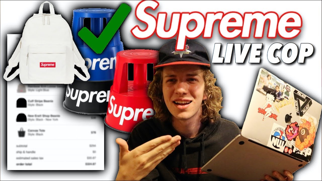 THIS WEBSITE IS TORTURE! Supreme Live Cop (Week 5 F/W '20)