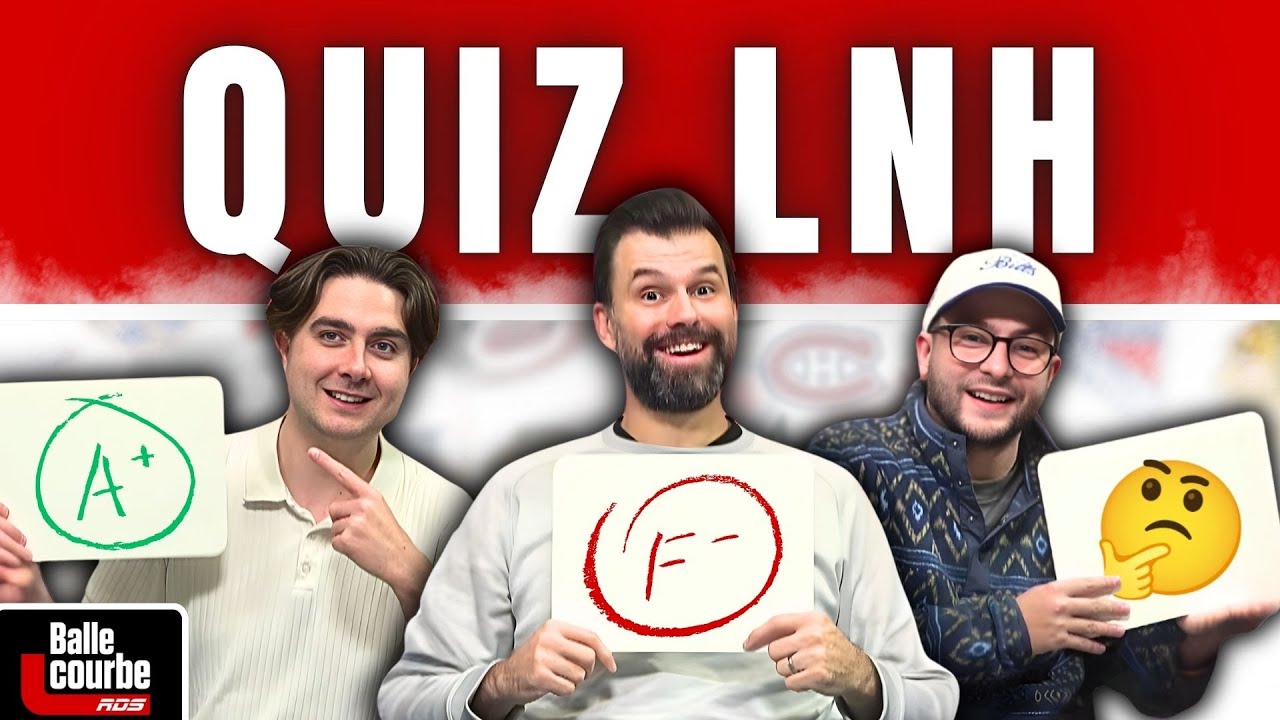 À vos tableaux! Nouveau quiz LNH