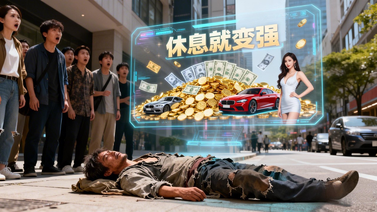 [完結】休息五分鐘就能獲得跑車?我用休息就能變強系統發大財....