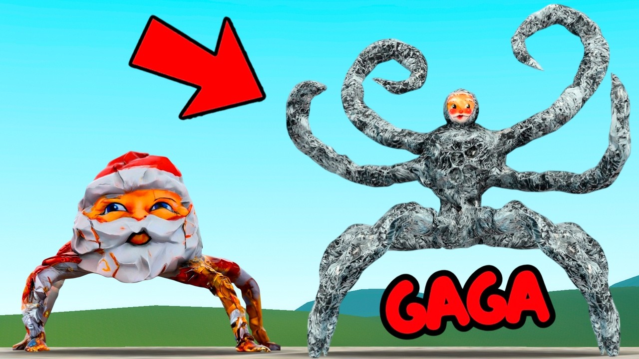 I FOUND NEW BIG SPIDER GOO GOO GAGA MEMES In Garry's Mod!