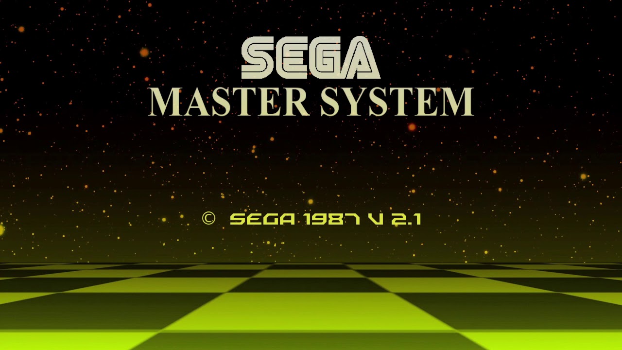 Sega Master System Bios (Space Harrier Theme) Synthwave remix