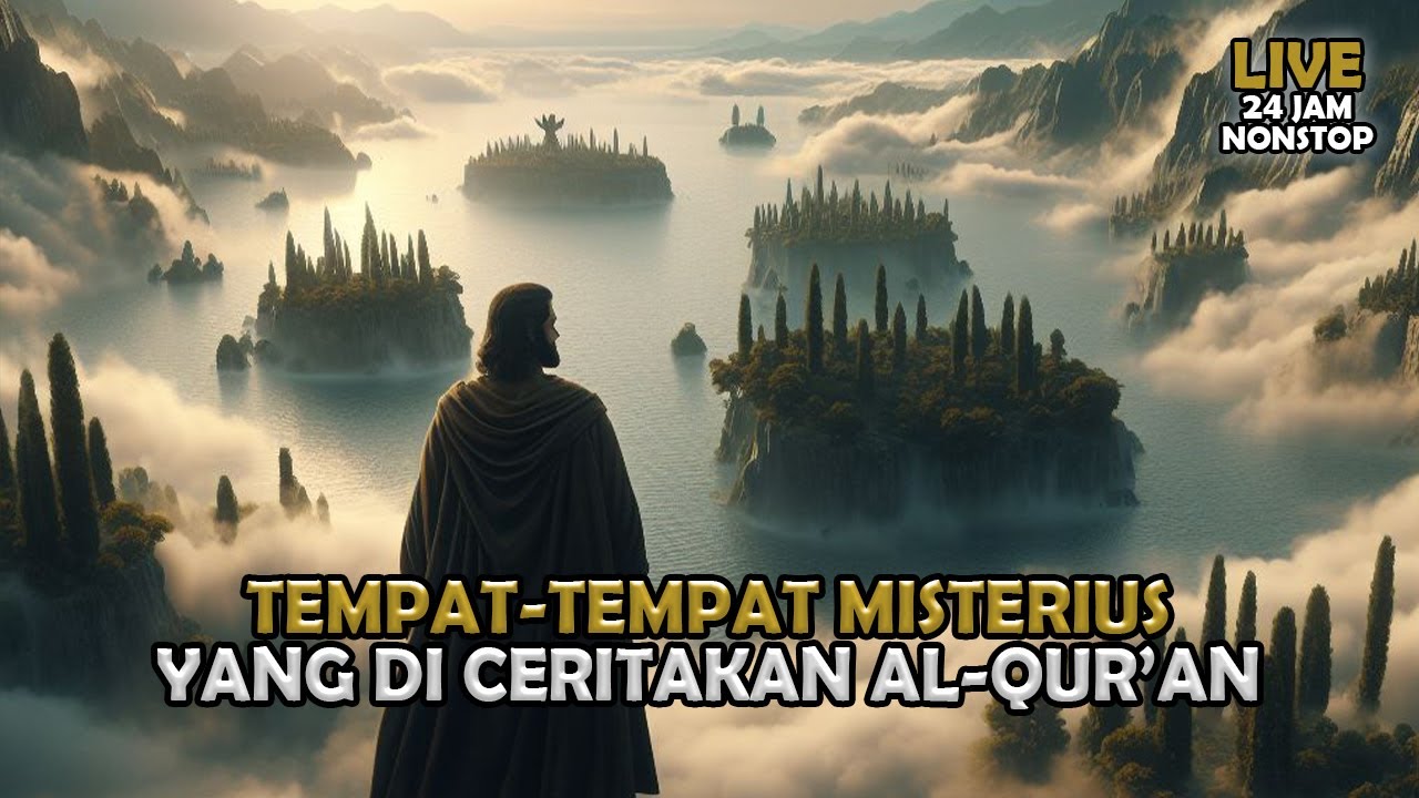 Tempat-tempat Misterius Yang Di Ceritakan Al-Qur'an |  Sejarah Islam | Full Live 24 jam