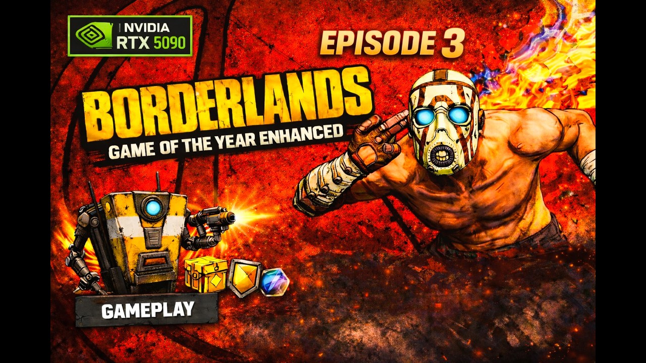 Borderlands 1 EP3 (4K) | Lilith | No Commentary | RTX 5090