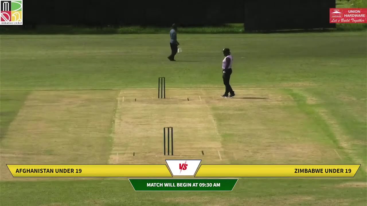 Zimbabwe U19 Tri-Series - 4th YODI - Zimbabwe U19 vs Afghanistan U19
