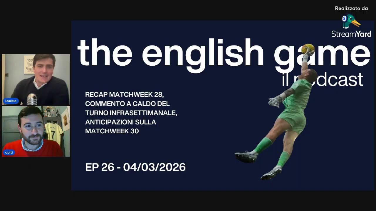 teg ep. 26 - COMMENTO A CALDO DEL TURNO INFRASETTIMANALE
