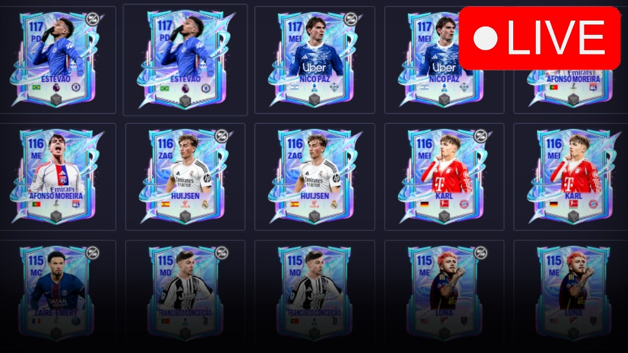 🔴  Live FC Mobile 26!  Bagres do futuro +Tier list