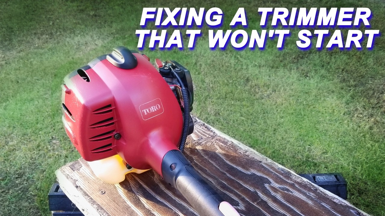 Fixing A Toro Trimmer That Won't Start