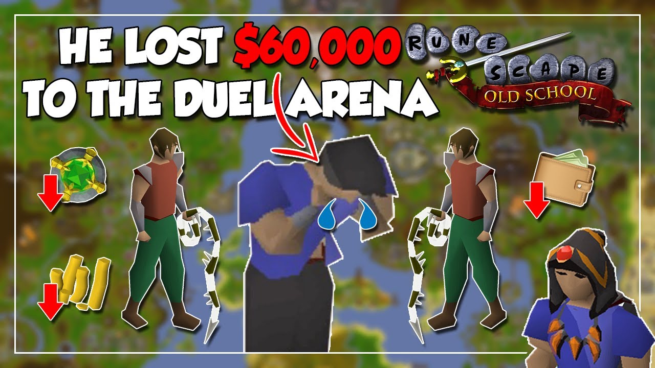 He Lost $60,000 To The Duel Arena - The Dangers Of Staking In OSRS/RS3