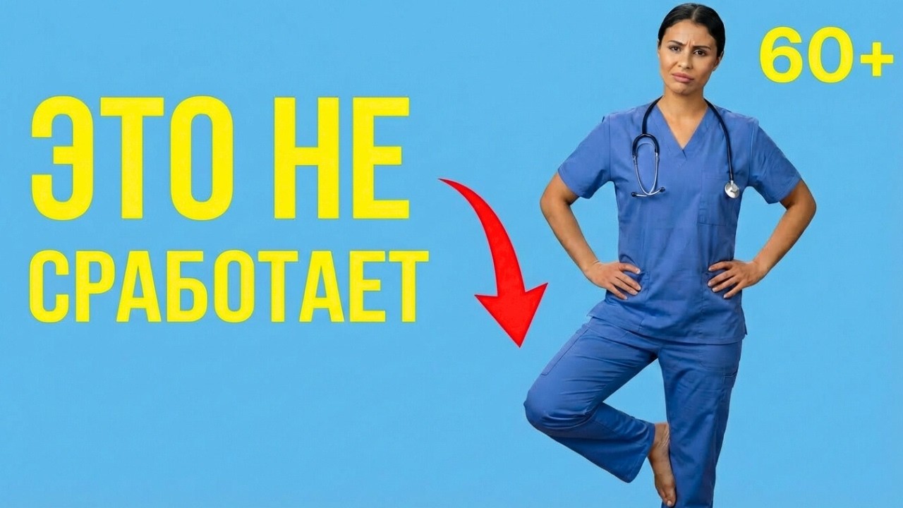 🚫 ХВАТИТ стоять на одной ноге после 60! Лучше сделайте ВОТ ЧТО 👉  Эффективные упражнения для баланса