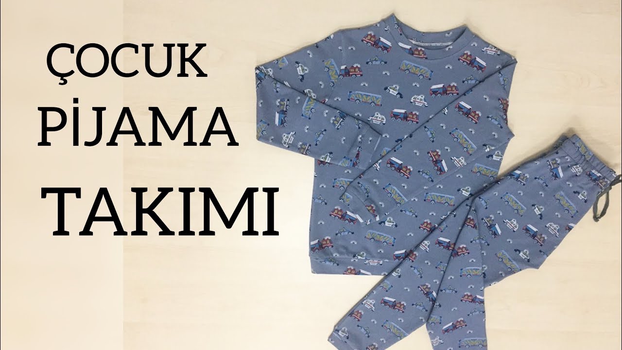 ÇOCUK PIJAMA TAKIMI/ EASY CHILDREN PIJAMA SET