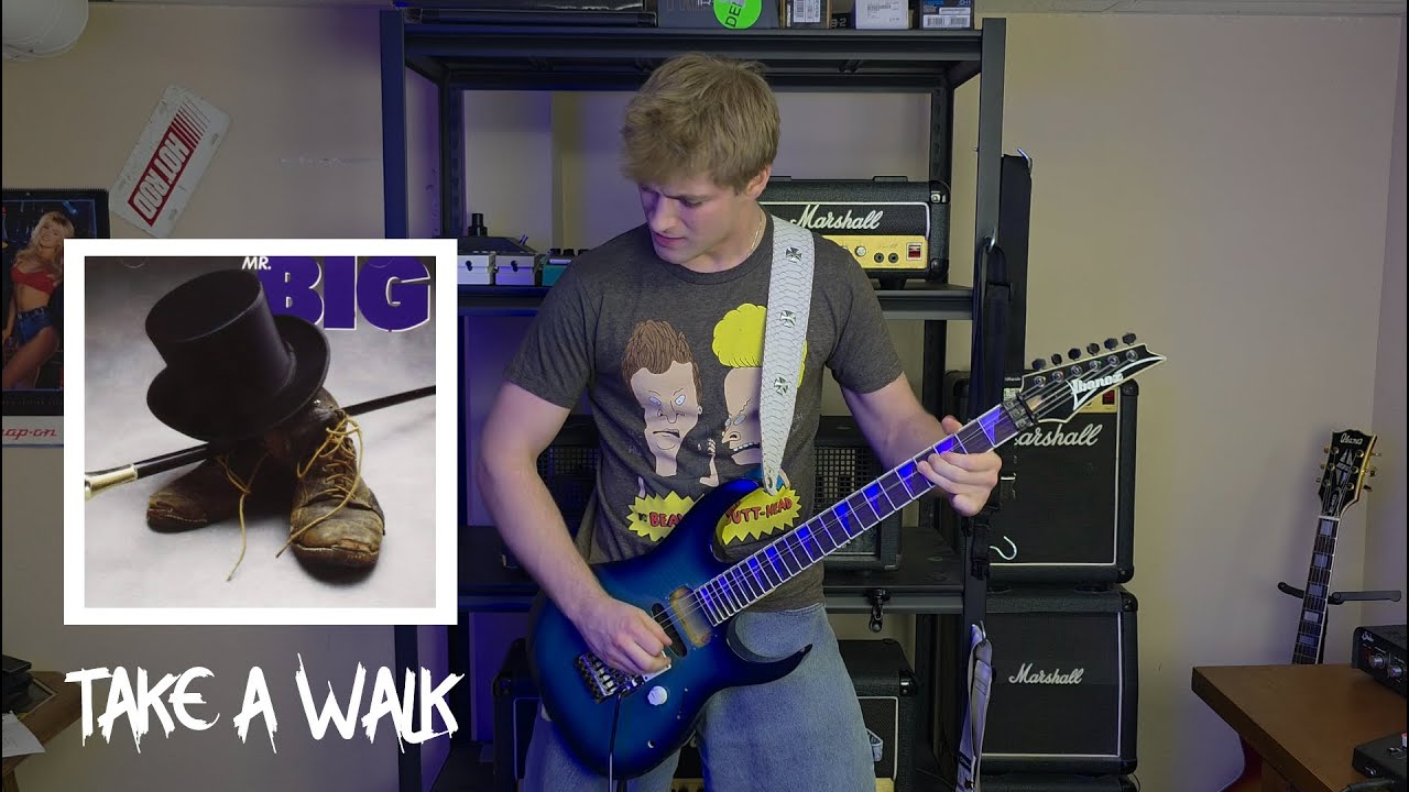 MR.BIG TAKE A WALK GUITAR COVER