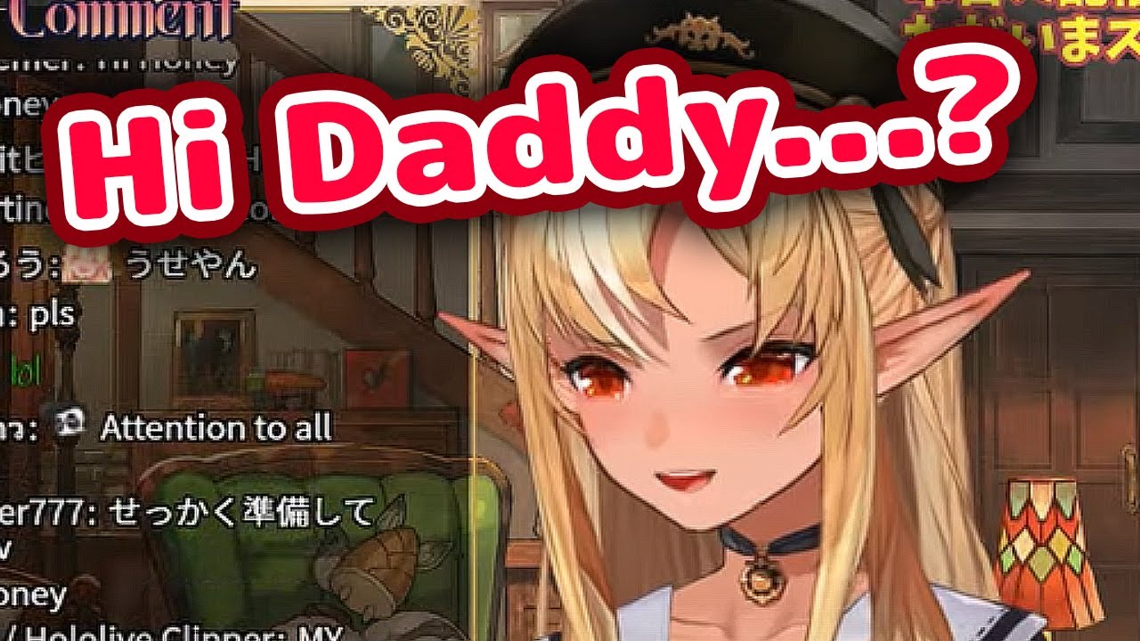 Flare Accidentally Says Hi Daddy Instead Of Hi Honey 【ENG Sub/Hololive】