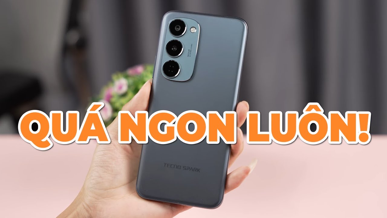 Đánh giá Tecno Spark 40 Pro Plus: QUÁ NGON LUÔN