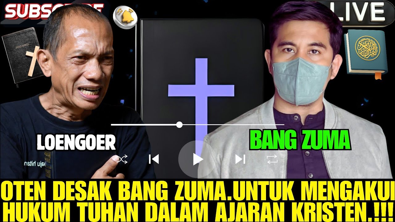 “Oten Cuplish Bersikeras Kristen Memiliki Aturan Hukum Tuhan,Bang Zuma Di Paksa Harus Mengakuinya”‼️