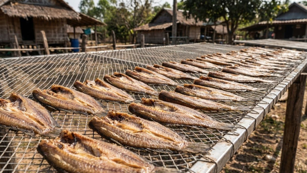 Inside the Vietnam Dried Rice Factory