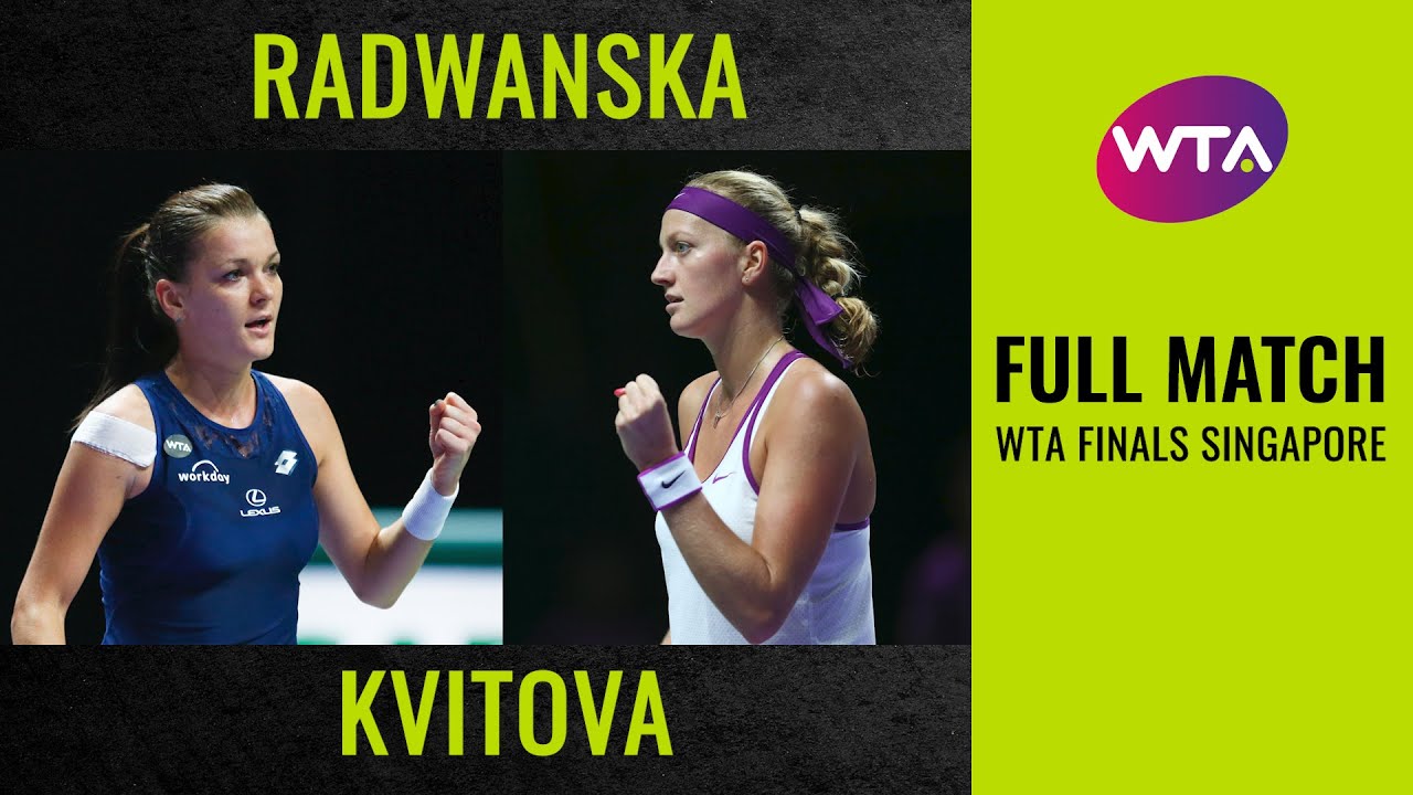 Agnieszka Radwanska vs. Petra Kvitova | Full Match | 2015 WTA Finals Singapore Final