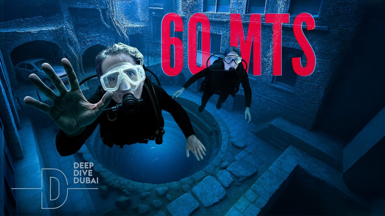 Entramos a la PISCINA M&Aacute;S PROFUNDA del MUNDO (60 MTS ⚠️ ) | Deep Dive Dubai 🇦🇪