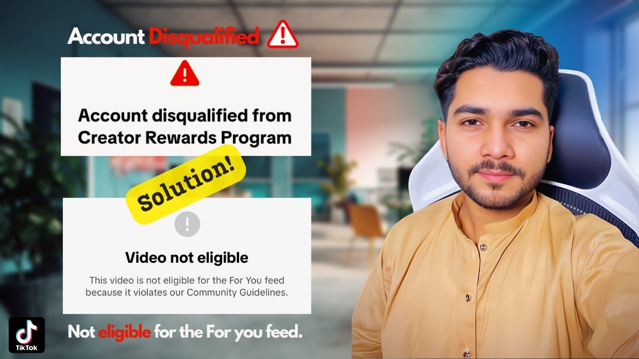 Disqualified Accounts  and Not eligible for the 