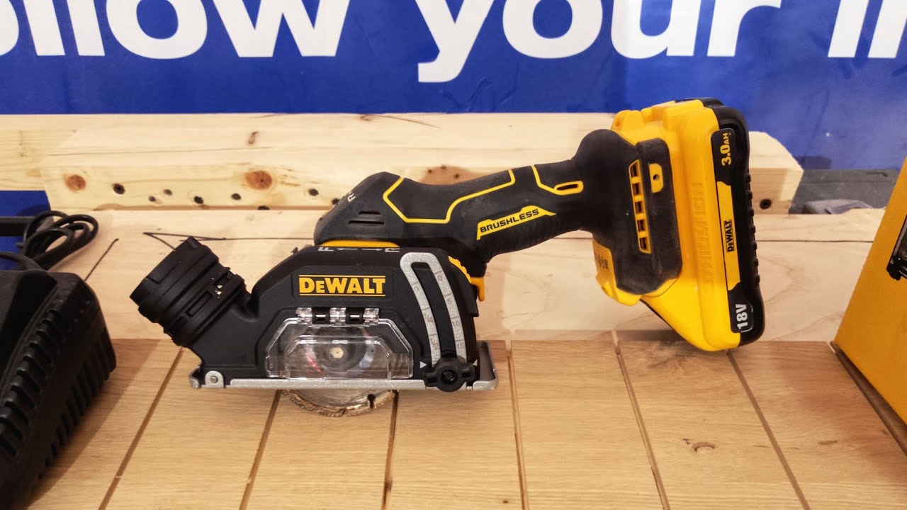 Dewalt DCS 438 N, mini smerigliatrice 18v.
