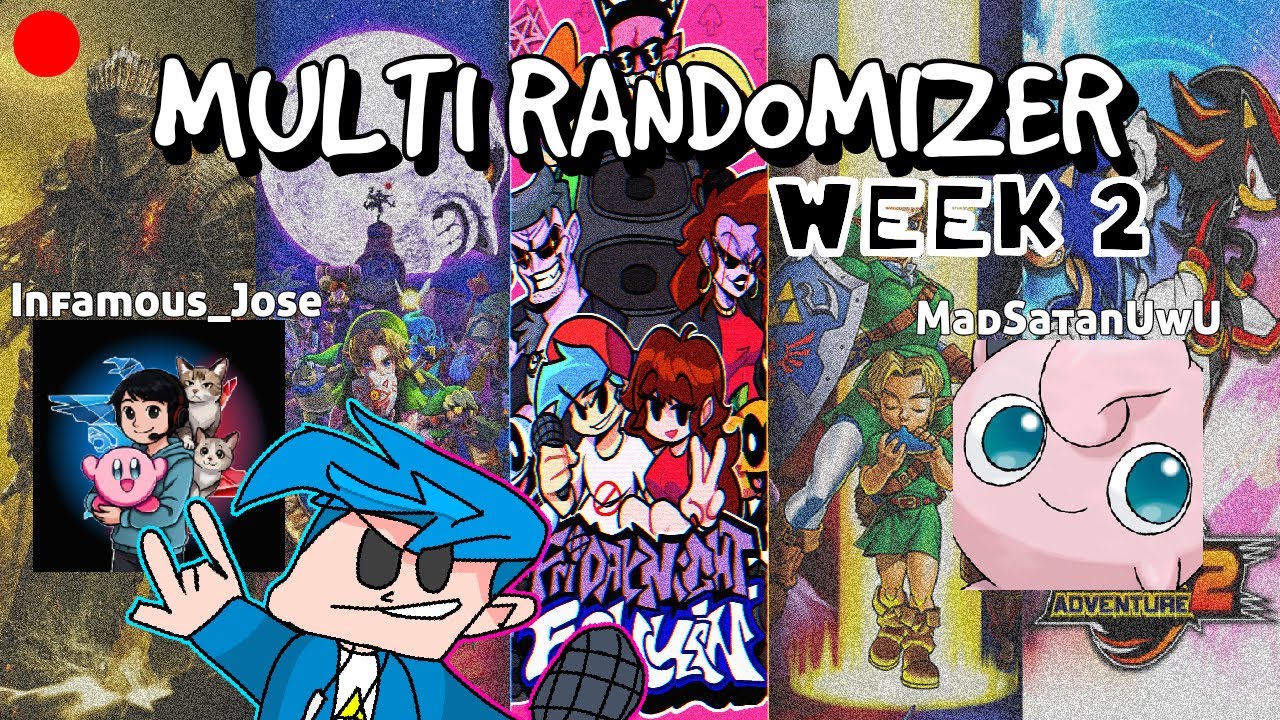 🔴 MULTI RANDOMIZER CON AMIGOS - Semana #2 | Friday Night Funkin - Maestro Oscar