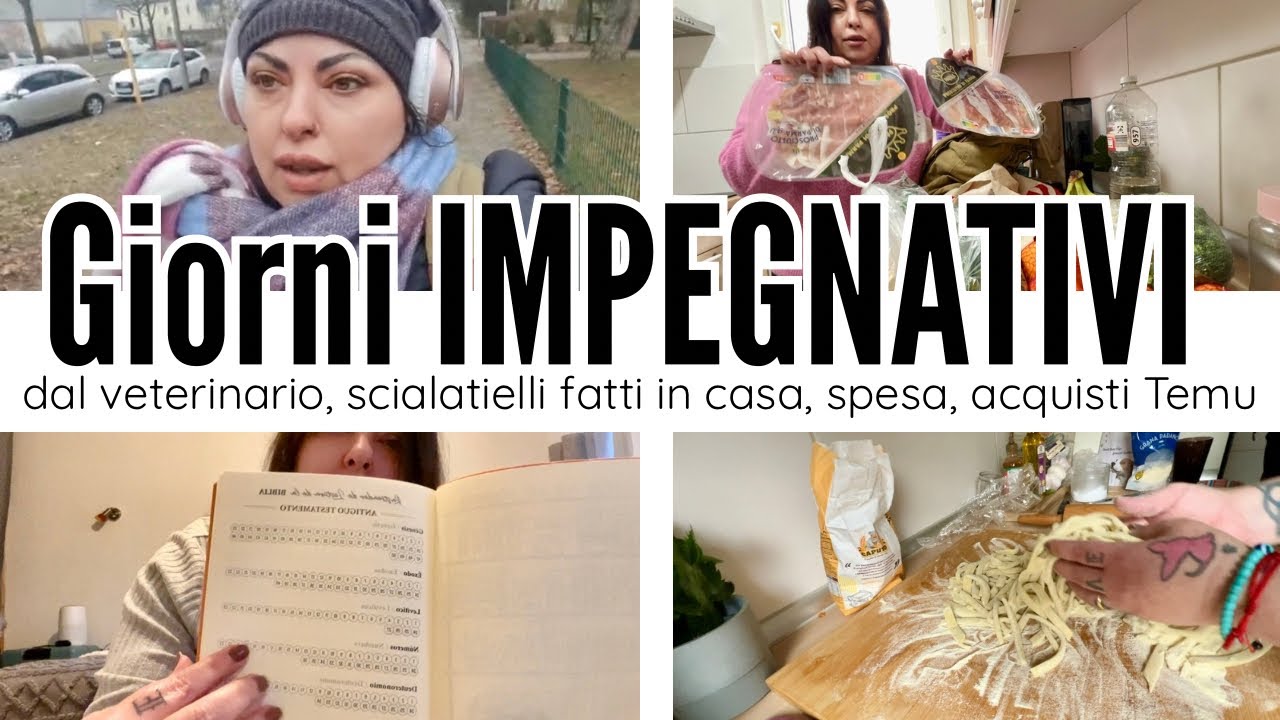 finalmente sta bene e se stanno bene loro sto bene anche io/ tantissimi impegni/ cosi é la vita