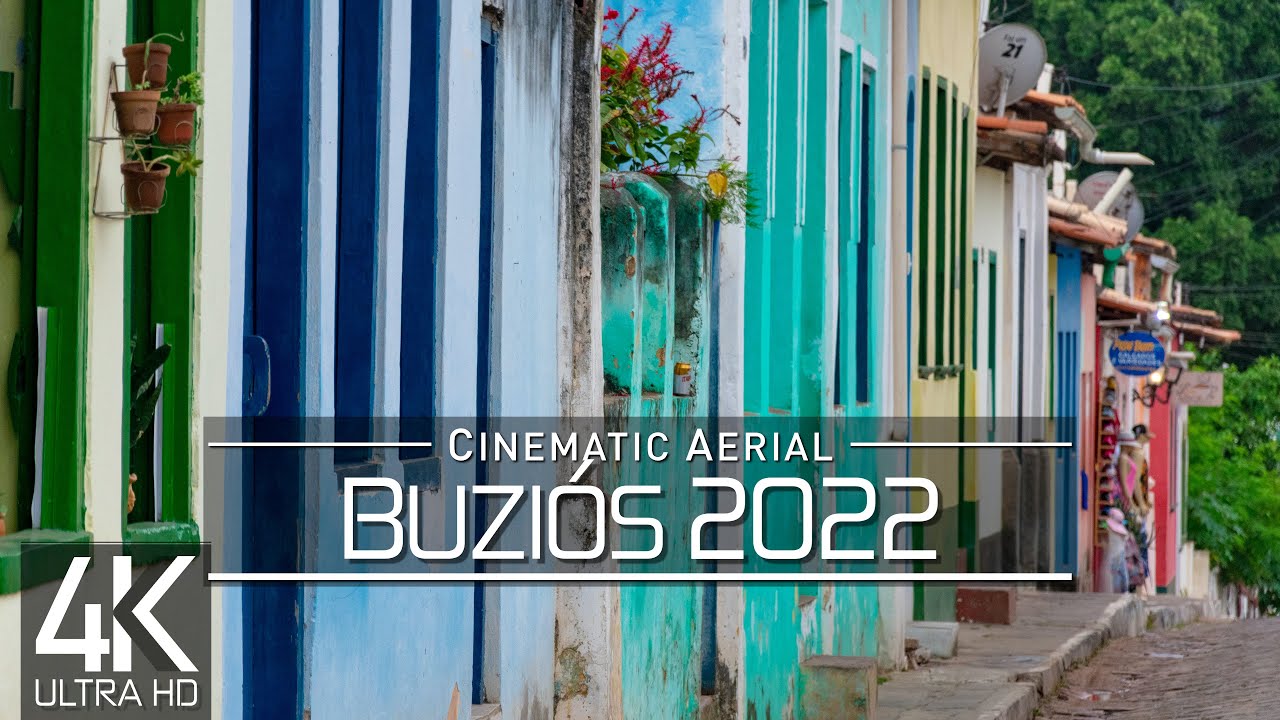 【4K】🇧🇷 Buzios from Above 🔥 BRAZIL 2022 🔥 Cinematic Wolf Aerial™ Drone Film