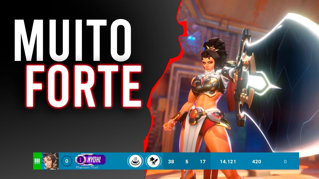 A NOVA PERSONAGEM VENDETTA CHEGOU PRA MANDAR NO META - Overwatch 2