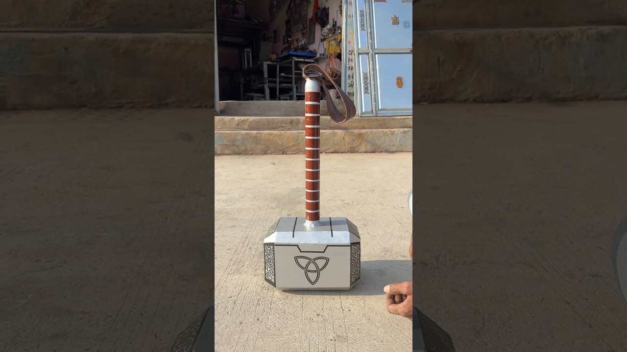Thor Hammer(Mjolnir) Making😱 | Marvel | Velding Workus | Uday Fabrication Jamjodhpur |