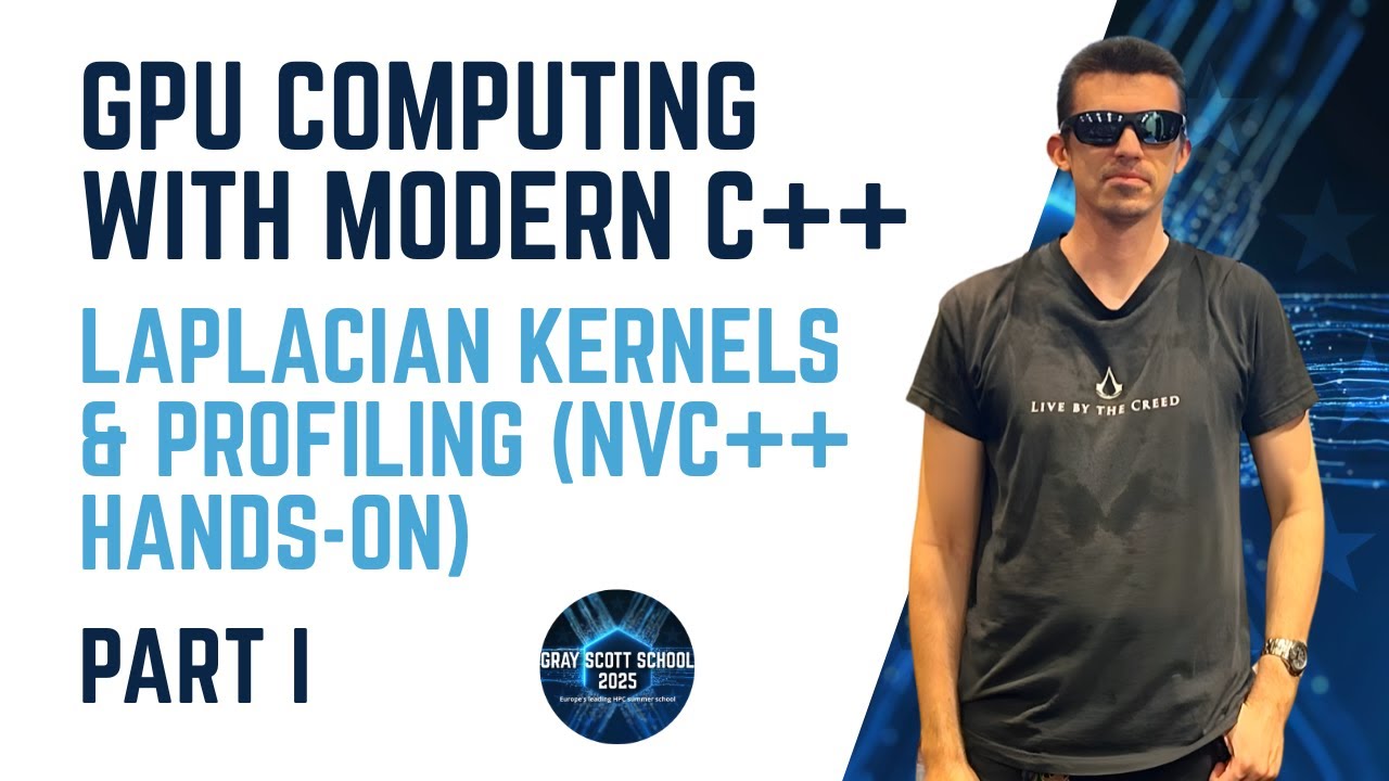 GPU Computing with Modern C++: Laplacian Kernels & Profiling (NVC++ Hands-On, Part I)